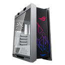 ASUS GX601 ROG STRIX HELIOS CASE White Edition RGB ATX/EATX mid-tower gaming case with tempered glass, aluminum frame, GPU braces, 420mm radiator supp