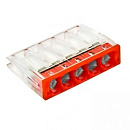 EKF plc-smk-2273-245 Строительно-монтажная клемма СМК 2273-245 (с пастой) 5 отверстий 0,5-2.5мм2 EKF PROxima