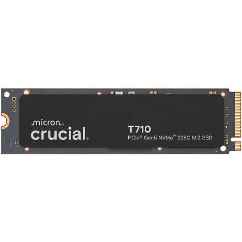 Твердотельный накопитель SSD Crucial T710 2TB PCIe Gen5 NVMe® 2280 M.2 SSD CT2000T710SSD8