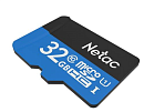 Netac P500 Standard 32GB MicroSDHC U1/C10 up to 90MB/s, retail pack card only