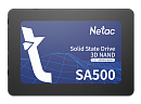 SSD Netac SA500 960GB 2.5 SATAIII 3D NAND, R/W up to 530/475MB/s, TBW 480TB, 3y wty