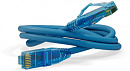 Патч-корд Hyperline PC-LPM-UTP-RJ45-RJ45-C6-3M-LSZH-BL PC-LPM-UTP-RJ45-RJ45-C6-3M UTP RJ-45 вил.-вилка RJ-45 кат.6 3м синий LSZH (уп.:1шт) 24AWG