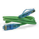 Кабель Hyperline PC-LPM-UTP-RJ45-RJ45-C6-3M-LSZH-GN Патч-корд U/UTP, Cat.6 (100% Fluke Component Tested), LSZH, 3 м, зеленый