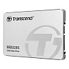 Твердотельный накопитель/ Transcend SSD SSD220S, 240GB, 2.5" 7mm, SATA3, 3D TLC, R/W 500/330MB/s, IOPs 40 000/75 000, TBW 80, DWPD 0.3 (3 года)