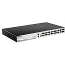 Коммутатор D-Link SMB D-Link DGS-3130-30TS/A2A PROJ Управляемый стекируемый1 3 уровня с 24 портами 10/100/1000Base-T, 2 портами 10GBase-T и 4 портами 10GBase-X S