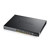 Коммутатор L3 Access коммутатор Zyxel NebulaFlex Pro XGS2220-30HP, rack 19", 24xRJ-45: 1G PoE+ (8 из них PoE++), 2xRJ-45: 1/2.5/5/10G PoE++, 4xSFP+, б