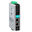 1-портовый преобразователь Modbus RTU/ASCII (RS-232/422/485) в Modbus TCP в промышленном исполнении с изоляцией 2 кВ