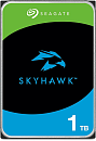 Жесткий диск SEAGATE Skyhawk HDD 3.5" SATA 1Tb, 5900 rpm, 256Mb buffer, 512e/4Kn, CMR, ST1000VX013, 1 year, (аналог ST1000VX005)