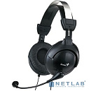 GENIUS HS-M505X черный 31710058101 {Наушники с микрофоном, 1.5м}