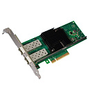Сетевой адаптер Intel Intel® Ethernet Converged Network Adapter X710-DA2 2x SFP+ port 10GbE/1GbE, PCI-E v3 x4, VMDq. PCI-SIG* SR-IOV, w/o RDMA, Low Pr