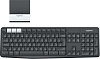 Logitech Wireless Keyboard K375s, Bluetooth, Multi-Device, [920-008184]