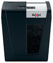 Шредер Rexel Secure MC6 EU черный (секр.P-5) фрагменты 6лист. 18лтр. скрепки скобы