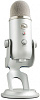 Микрофон проводной Blue Yeti серебристый