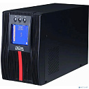 PowerCom Macan MAC-1000 ИБП {On-Line, 1000VA / 1000W, Tower, 4 xC13, LCD, Serial+USB, SNMPslot, подкл. доп. батарей} (1034861)