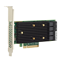 Контроллер Broadcom Controller 9400-16i (05-50008-00) (PCI-E 3.1 x8, LP, Internal) Tri-Mode SAS/SATA/PCIe(NVMe) 12G, 16port (4*int SFF8643), 1 year