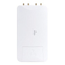 WOP-30L Точка доступа WOP-30L, 802.11ax (WiFi 6), 2.4/5GHz; 2х2 MU-MIMO; 1 порт 100/1000/2500 Base-T, 4 разъема SMA-типа для подключения внешних антен