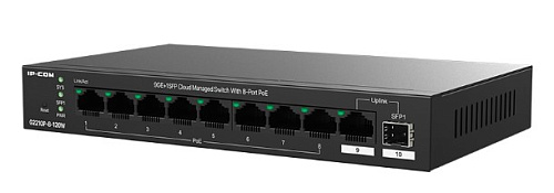 Управляемый PoE-коммутатор 9GE+1SFP TENDA