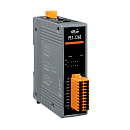 Ethernet-модуль с 6 каналами DI (сухой/влажный контакт, sink/source), 6 каналами силового реле (тип Form A) , со встроенным 2-портовым Ethernet-коммут