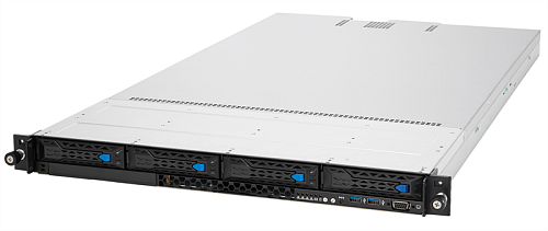 ASUS RS500A-E11-RS4U Rack 1U,LGA 4094(max/225W TDP),supp 7002/7003 EPYC,RDIMM/LR-DIMM/3DS(16/3200MHz/2TB),4xSFF/LFF HDD SAS/SATA/NVMe,2xM.2 SSD,2xGbE,