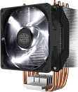 Кулер для процессора/ Cooler Master Hyper H411R (100W, 4-pin, 136mm, tower, Al/Cu, white LED, fans: 1x92mm/34.1CFM/29.4dBA/2000rpm, 1700/1200/115x