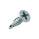 Rexant KR-01-3722-009 Саморез оконный KRANZ сверло, 3.9х16, белый цинк, короб (1000 шт./уп.)