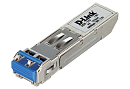 D-Link SFP-трансивер, 100Base-LX (Duplex LC), 1310 нм, для одномодового оптического кабеля, до 15 км, 10 шт в упаковке