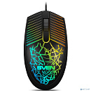 Мышь Sven RX-70 чёрная (2+1кл. 1200DPI, подсветка, блист.)