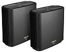 роутер ASUS XT9(B-2-PK) // AX7800 // 2 pack // 574 + 4804Mbps, 2,4 + 5 gGz, black