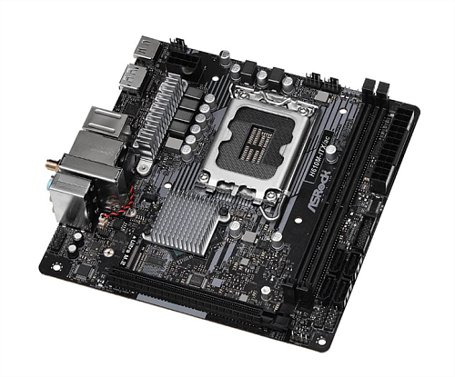 ASROCK H610M-ITX/AC, LGA1700, H610, 2*DDR4, DP+HDMI, 4xSATA3 6.0, M.2 Socket, 2xUSB 3.2, 2xUSB 2.0, mITX; 90-MXBHL0-A0UAYZ