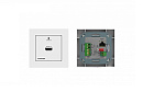 Передатчик Kramer Electronics [WP-789T/EU-80/86(W)] HDMI, RS-232, ИК, Ethernet по витой паре HDBaseT; поддержка 4К60 4:2:0, POE, исполнение в виде нас