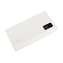 Perfeo Powerbank MOUNTAINS 30000 mAh/LED дисплей/PD + QC 3.0/Type-C/4 USB/Выход: 3A, max 22.5W/White (PF_D0162)