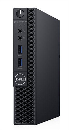 Dell Optiplex 3070 Micro Core i3-9100T (3,1GHz)4GB (1x4GB) DDR4 500GB (7200 rpm) Intel UHD 630 Linux TPM 1 years NBD