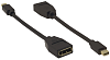Kramer ADC-MDP/DPF Переходник Mini DisplayPort вилка на DisplayPort розетку