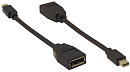 Kramer ADC-MDP/DPF Переходник Mini DisplayPort вилка на DisplayPort розетку
