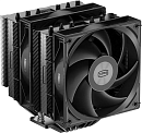 Кулер для процессора PCCooler RT620PRO BK, 2x120mm FAN, 6 HEAT PIPES, 4-PIN PWM, 500-2200 RPM, 34.9 DBA, HYDRO BEARING, LGA 1851/1700/1200/115X, AMD A