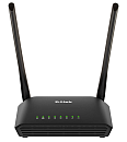 Маршрутизаторсетевое D-Link Беспроводной маршрутизатор N300, 2,4 ГГц, 1x100Base-TX WAN, 4x100Base-TX LAN, 2 внешние несъемные антенны 5 дБи