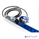 REM Верт блок розеток Rem-32, 1 фаза 32A, 2 авт, инд, 36 C13, 1420 мм, вх IEC 309, шнур 3 м [R-32-36C13-A-I-1420-3-2P]