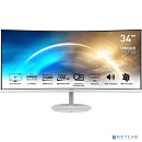 MSI PRO 34" MP341CQW белый {VA Curved 3440x1440 100Hz 4ms 2xHDMI2.0 DisplayPort1.2 2x2W VESA} 9S6-3PB2CT-025]
