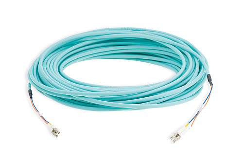 Оптоволоконный кабель [94-0502328] Kramer Electronics [CLS-2LC/OM3-328] малодымный с разъемами 2LC, 100 м