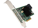 Broadcom/LSI 9341-8I (05-26106-00) (PCI-E 3.0 x8, LP) SGL SAS 12G, RAID 0,1,10,5, 8port (2*intSFF8643), каб.отдельно (аналог LSI00200/L5-25083-05), 1