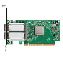 Сетевой адаптер Mellanox MCX556A-ECAT ConnectX-5 Ex VPI Adapter Card EDR IB and 100GbE Dual-Port QSFP28 PCIe3.0 x16 Tall Bracket, RTL {22} (480320)