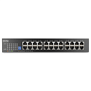 Коммутатор Коммутатор Zyxel GS1100-24ES, 24xGE, rack 19", DIP-switch, бесшумный