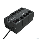 CyberPower BS650E NEW ИБП Line-Interactive, 650VA/390W USB, (4+4 EURO), 12В/5 Ач х 1