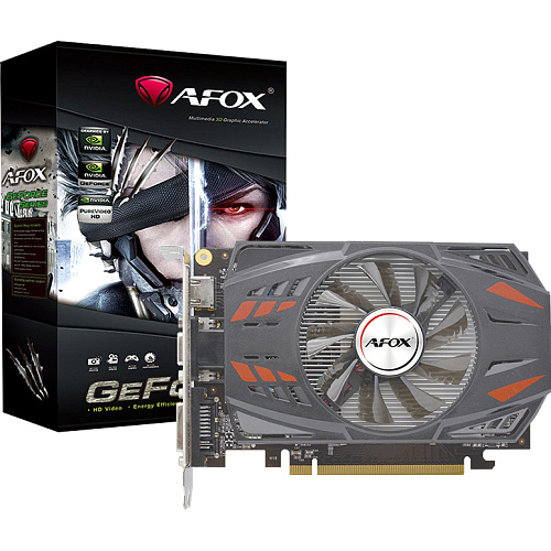 Видеокарта Afox PCI-E AF730-4096D5H5 NVIDIA GeForce GT 730 4Gb 128bit GDDR5 700/5000 DVIx1 HDMIx1 CRTx1 HDCP Ret