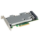 RAID-контроллер Broadcom 9361-16i SGL (05-25708-00 / 03-25708-34004) SAS/SATA 12G, RAID 0,1,5,6,10,50,60, 16port(4*int SFF8643), Cache 2GB, 3316ROC,