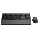 Philips Беспроводной Комплект SPT6607B (Клавиатура SPK6607B + Мышь SPK7607B) 2,4 GHz , Bluetooth 3.0/5.0 Black 110 клав/7 кнопки 800-3200dpi, русская