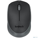 910-004658 Logitech Wireless Мышь беспроводная M170, Black