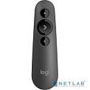 910-005843 Презентер Logitech R500s Graphite черный, Bluetooth + 2.4 GHz, USB-ресивер , 3 программируемых кнопки, лазерная указка (090828)