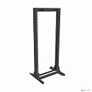 NTSS Стойка серверная NTSS OR однорамная 24U 19, комплект ножек, черный RAL 9005 NTSS-1GOR24U-BL