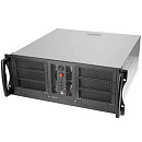 Корпус Chenbro RM42300-F2-U3 RM42300H11*13720, 4U 12*10.5" M/B,5.25"BAY*3+3.5"BAY*5,12CM FAN,17.5",BK CC1012,USB3.0,W/TWO